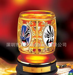 蒸蒸日上琉璃工藝品 廠家直銷，優質商務禮品之選